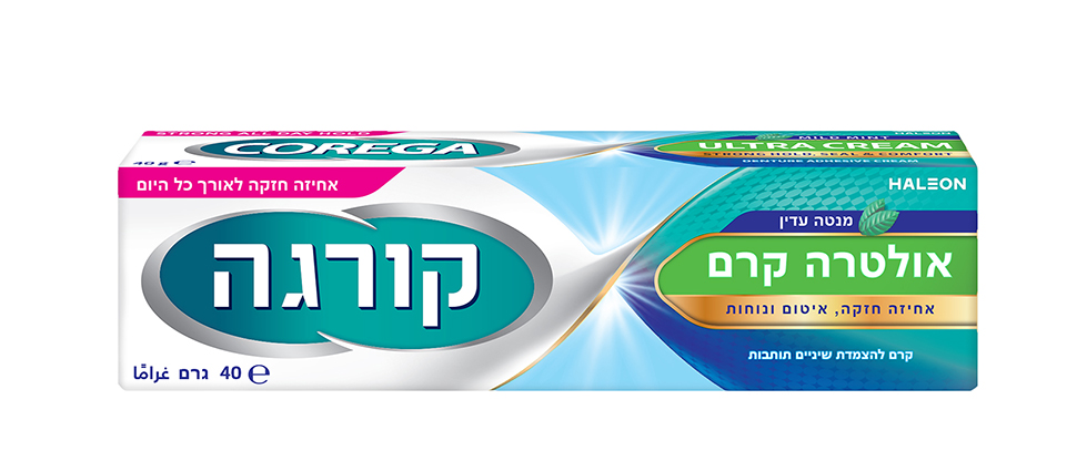 Corega denture adhesives product